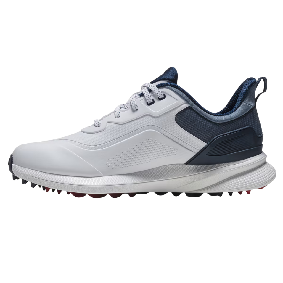 FOOTJOY 2026 PRO SL SPIKELESS GOLF SHOE - WHITE/BLUE/RED