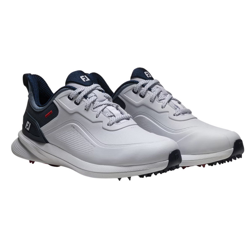 FOOTJOY 2026 PRO SL SPIKELESS GOLF SHOE - WHITE/BLUE/RED