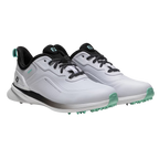 FOOTJOY 2026 PRO SL SPIKELESS GOLF SHOE - WHITE/BLACK/TEAL