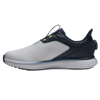 FOOTJOY PULSE BOA SPIKELESS GOLF SHOE - WHITE/NAVY