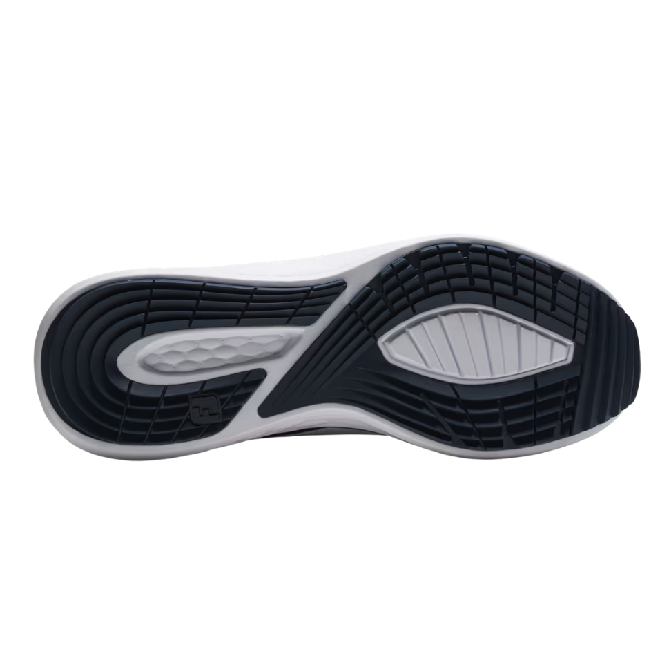 FOOTJOY PULSE BOA SPIKELESS GOLF SHOE - WHITE/NAVY