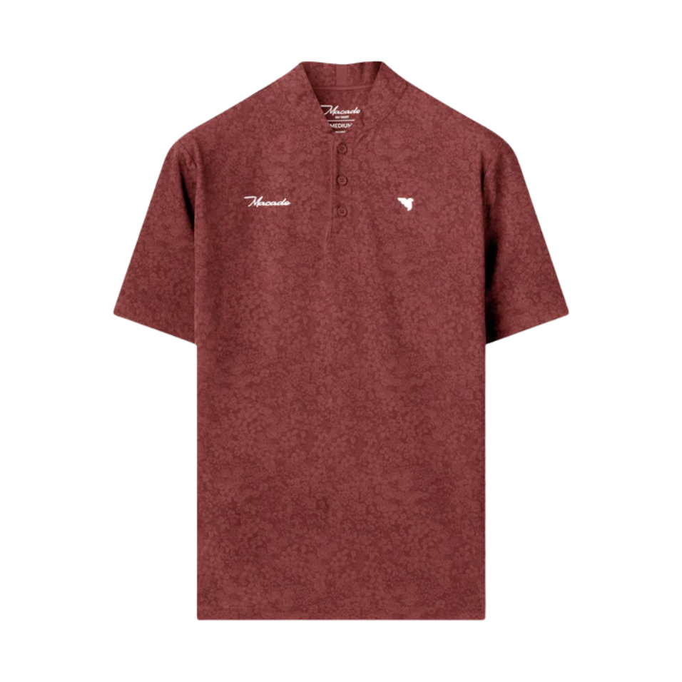 MACADE PACE RUST BOMBER POLO