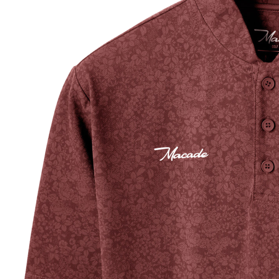 MACADE PACE RUST BOMBER POLO