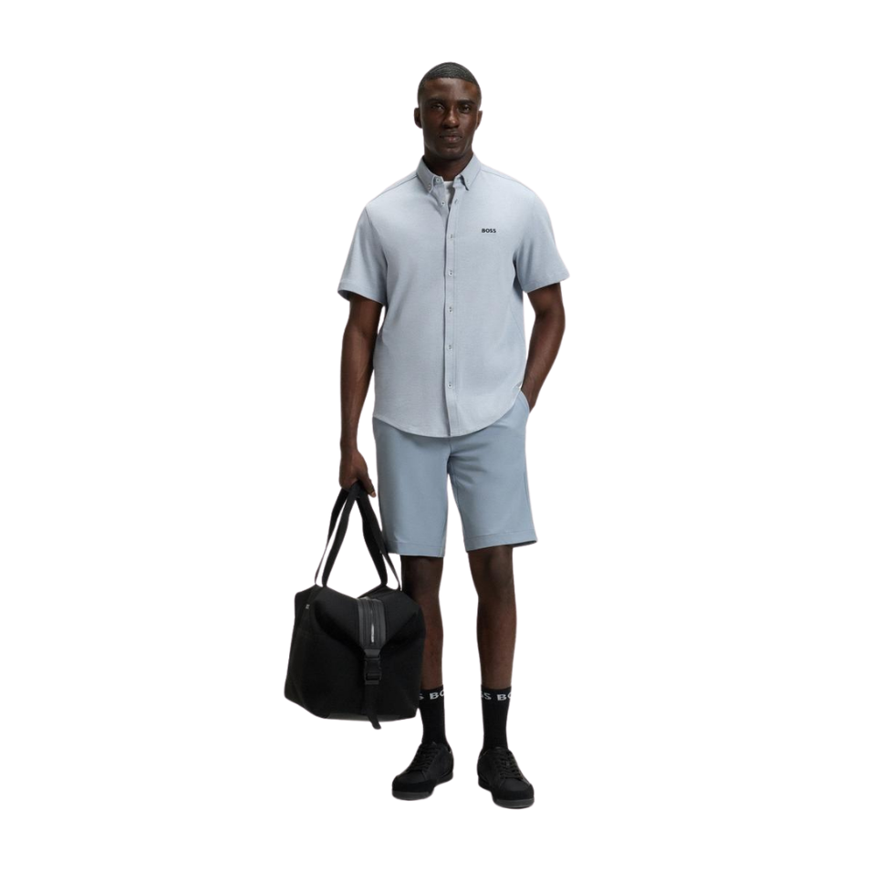 HUGO BOSS S COMMUTER SHORTS - LIGHT BLUE