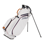 TITLEIST PLAYERS S4 STAND BAG - WHITE/BURGUNDY/NAVY (LIMITED EDITION)