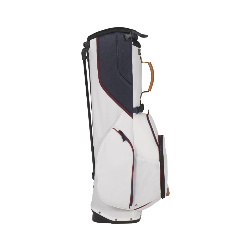 TITLEIST PLAYERS S4 STAND BAG - WHITE/BURGUNDY/NAVY (LIMITED EDITION)
