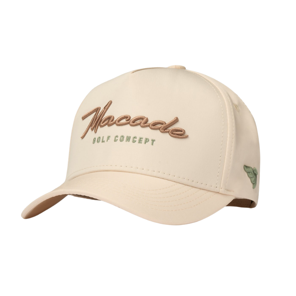 MACADE SIGNATURE SNAPBACK CAP - SAND