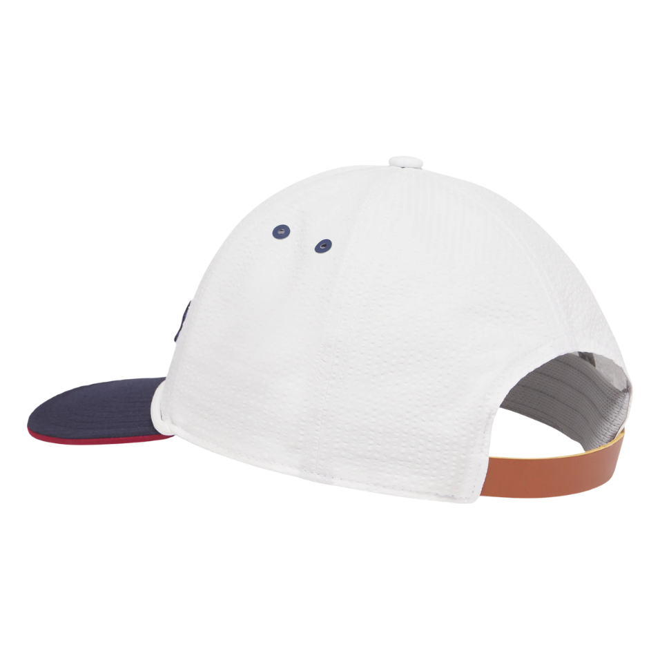 TITLEIST PLAYERS SEERSUCKER CAP - WHITE/NAVY/RED (LIMITED EDITION)