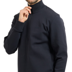 HUGO BOSS SKAZ ZIP-UP SWEATSHIRT - DARK NAVY