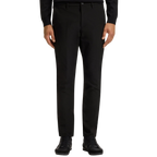 HUGO BOSS SLIM-FIT TROUSERS - BLACK
