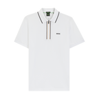 HUGO BOSS PHILIX SLIM-FIT POLO - WHITE