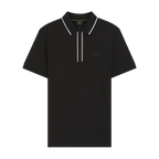 HUGO BOSS PHILIX ACTIVE SLIM-FIT POLO - BLACK