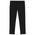HUGO BOSS SLIM-FIT TROUSERS - BLACK