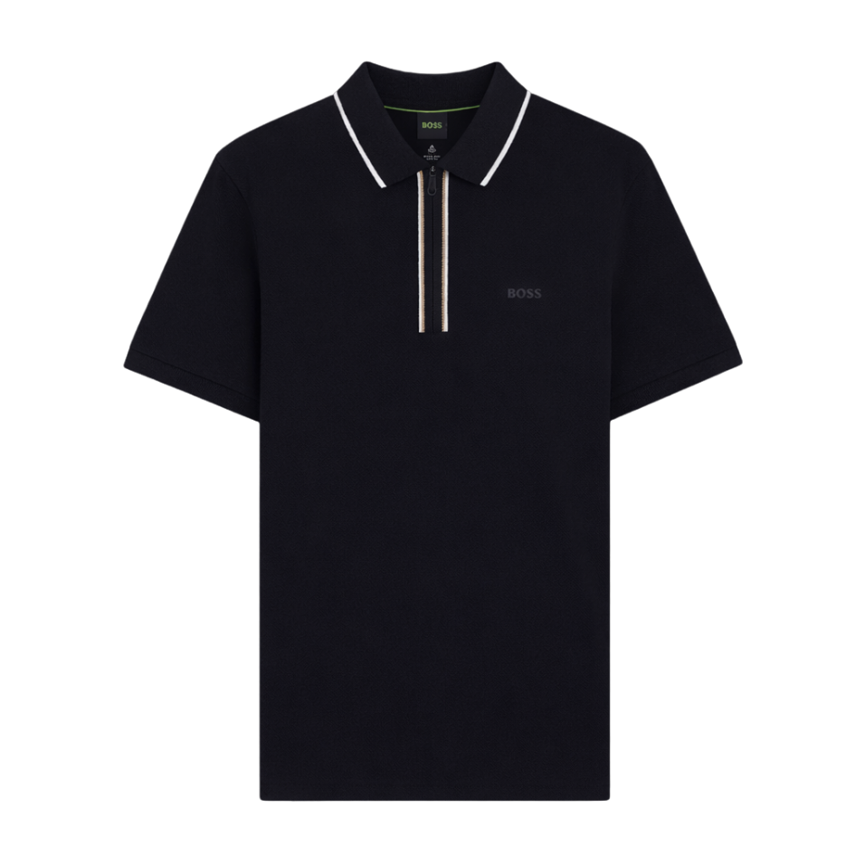 HUGO BOSS PHILIX SLIM-FIT POLO - DARK NAVY