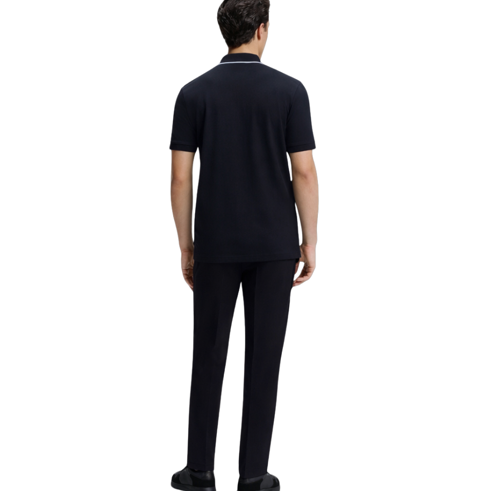 HUGO BOSS PHILIX SLIM-FIT POLO - DARK NAVY