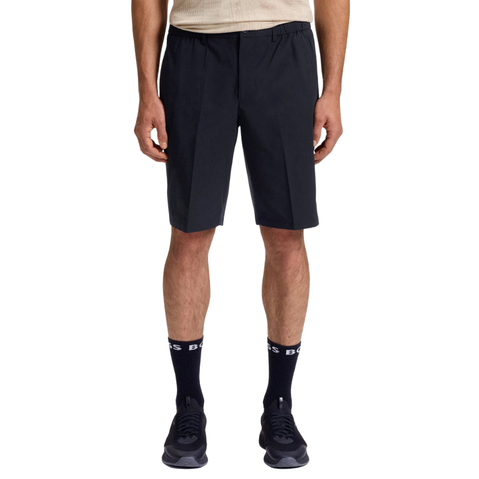 HUGO BOSS S SPEEDFLEX SHORTS - NAVY