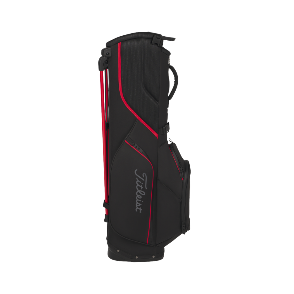 TITLEIST 2026 PLAYERS S5 STADRY STAND BAG - BLACK/RED/GRAPHITE