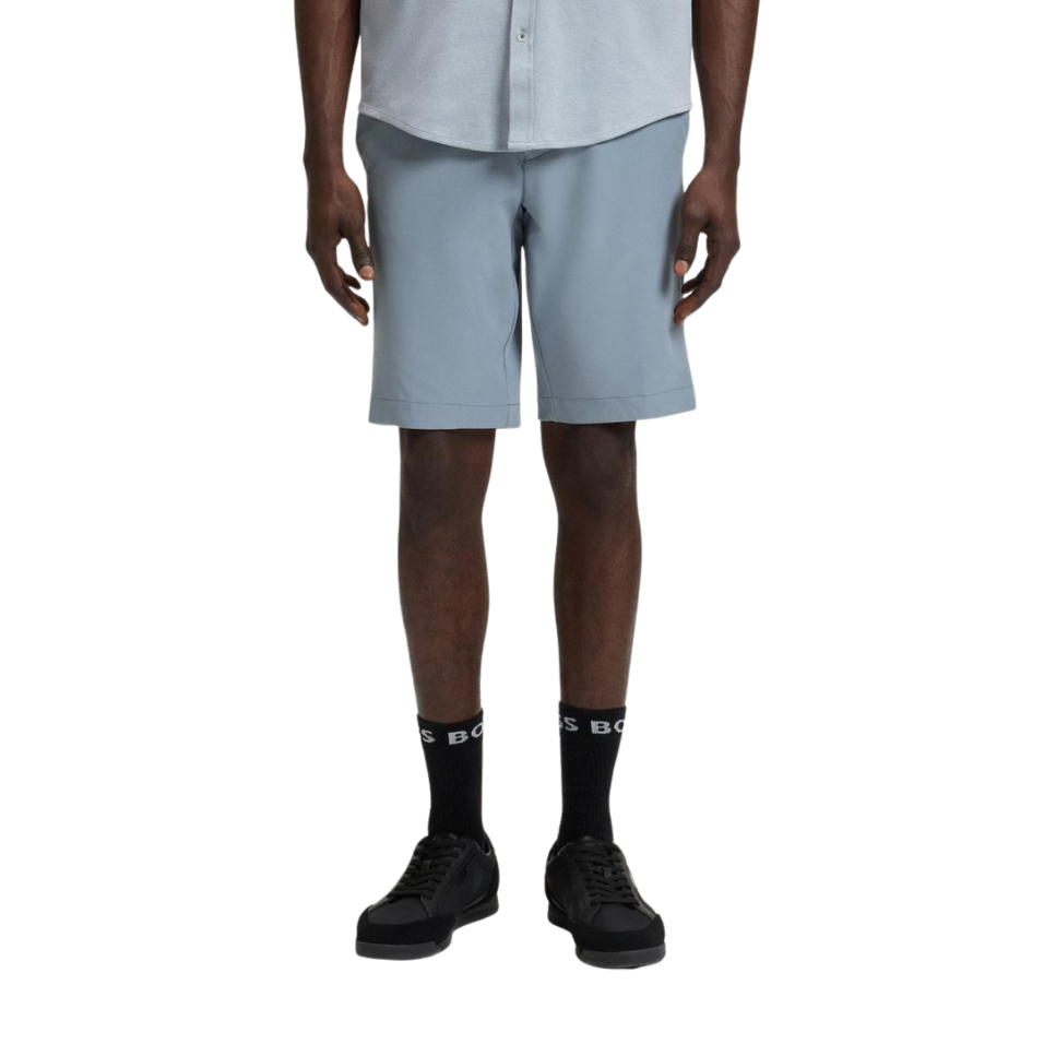 HUGO BOSS S COMMUTER SHORTS - LIGHT BLUE