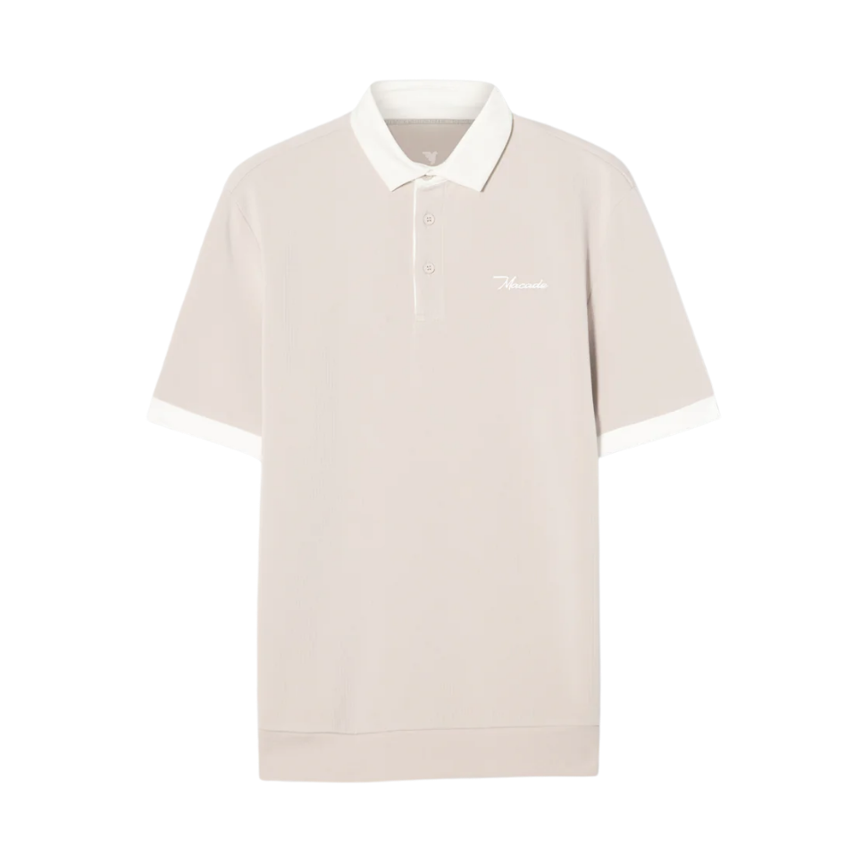 MACADE AR TECH POLO - TAN