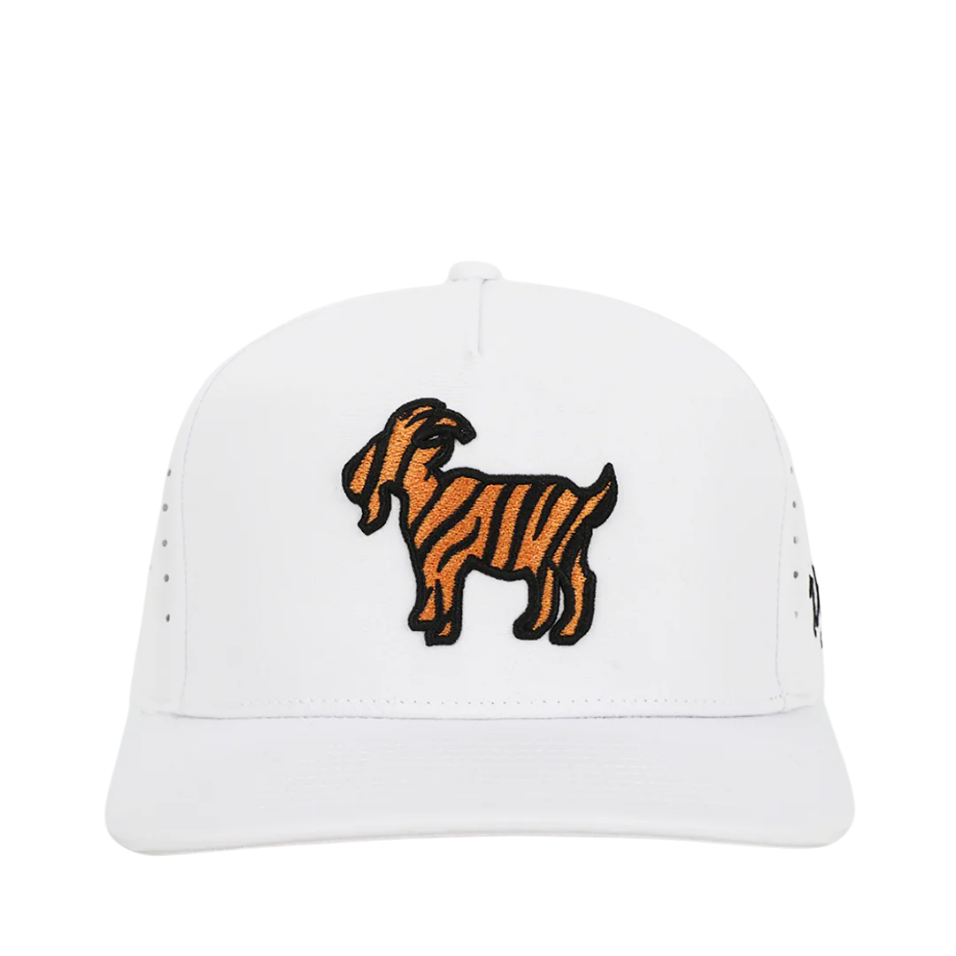 WAGGLE THE GOAT CAP - WHITE