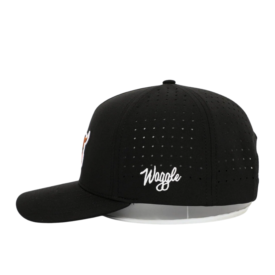 WAGGLE THE GOAT CAP - BLACK