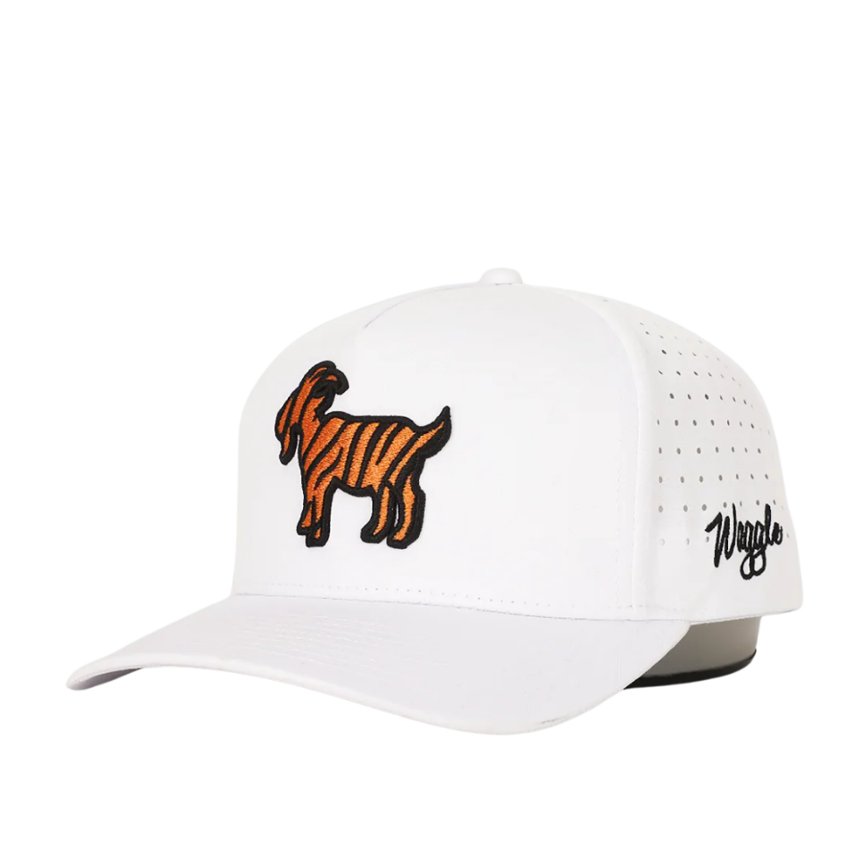 WAGGLE THE GOAT CAP - WHITE
