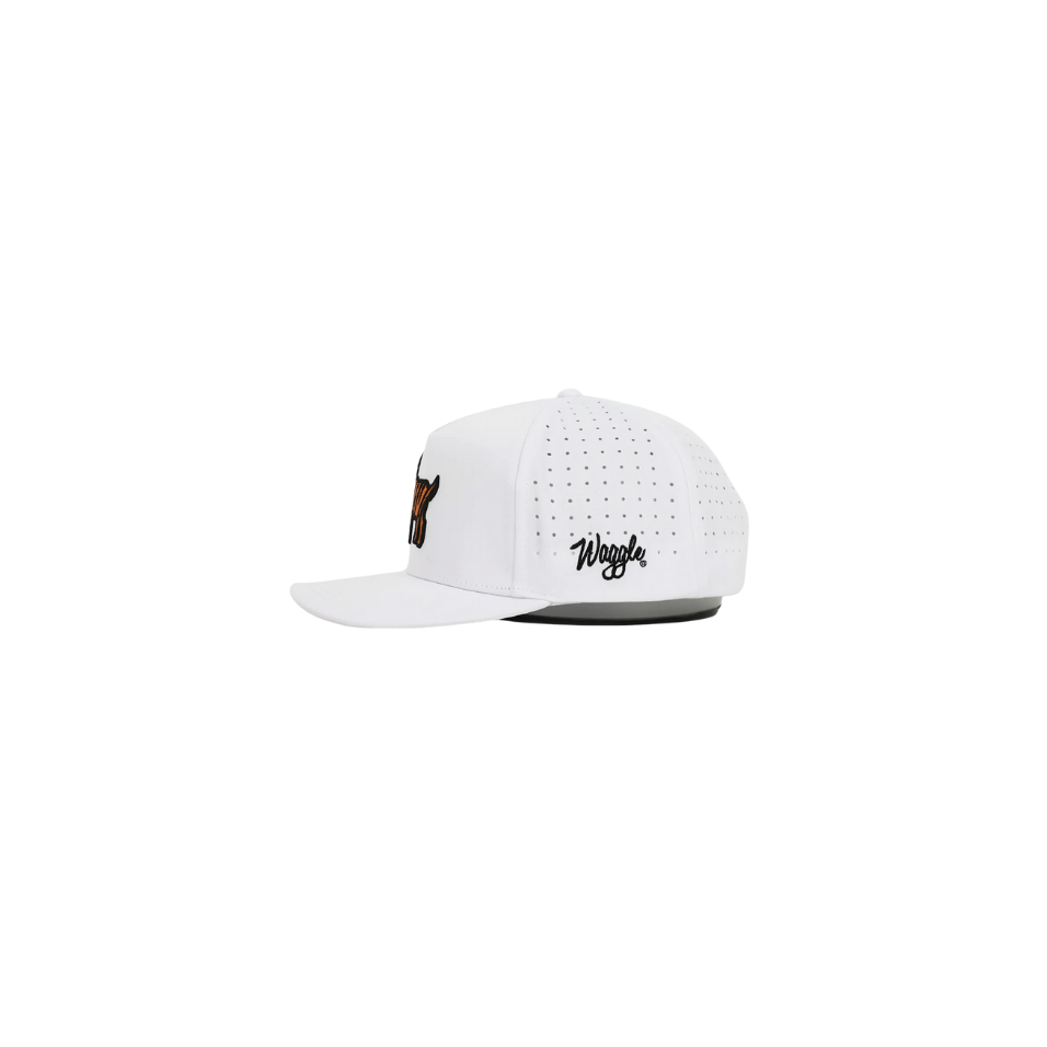 WAGGLE THE GOAT CAP - WHITE