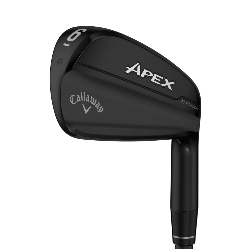CALLAWAY APEX TI FUSION LIMITED EDITION BLACK OUT IRON SET