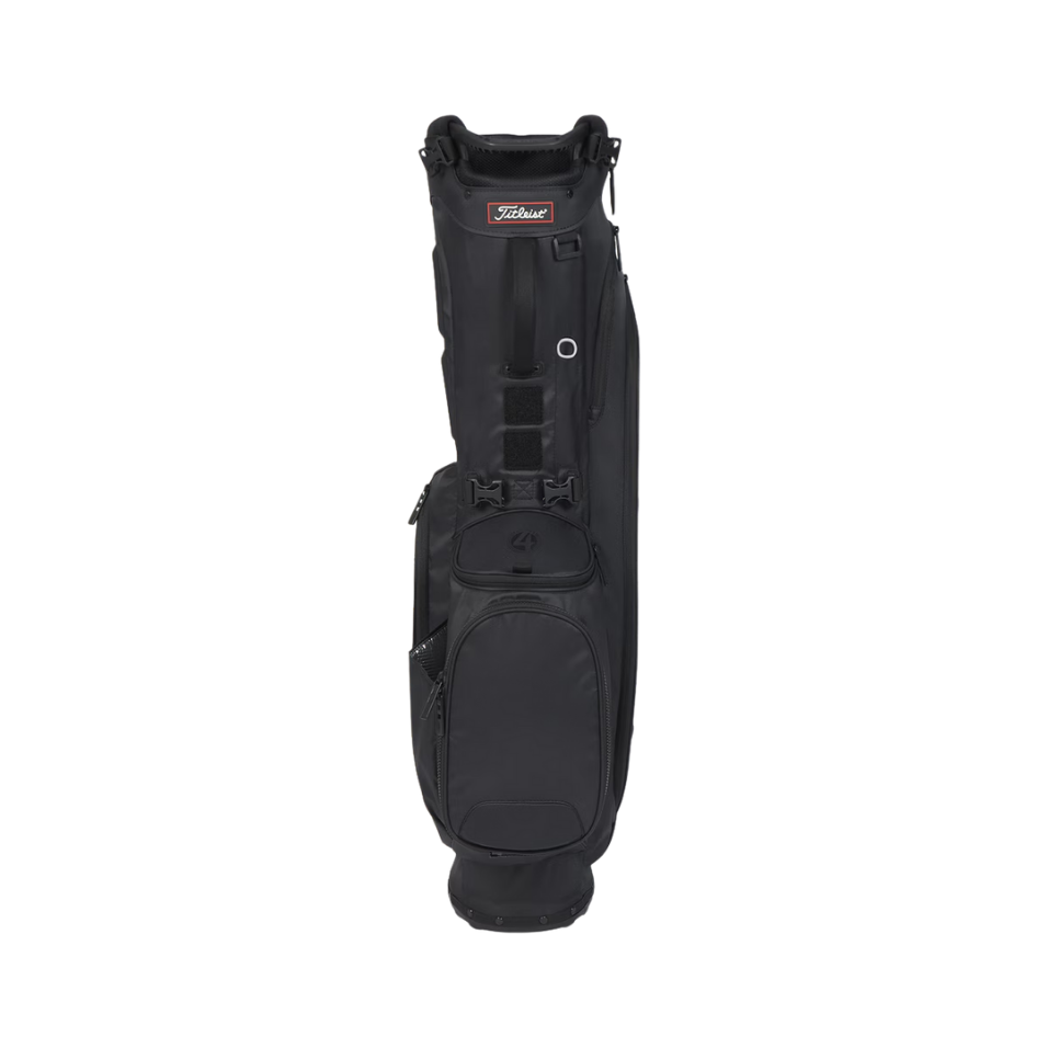TITLEIST PLAYERS 4 STAND BAG - BLACK