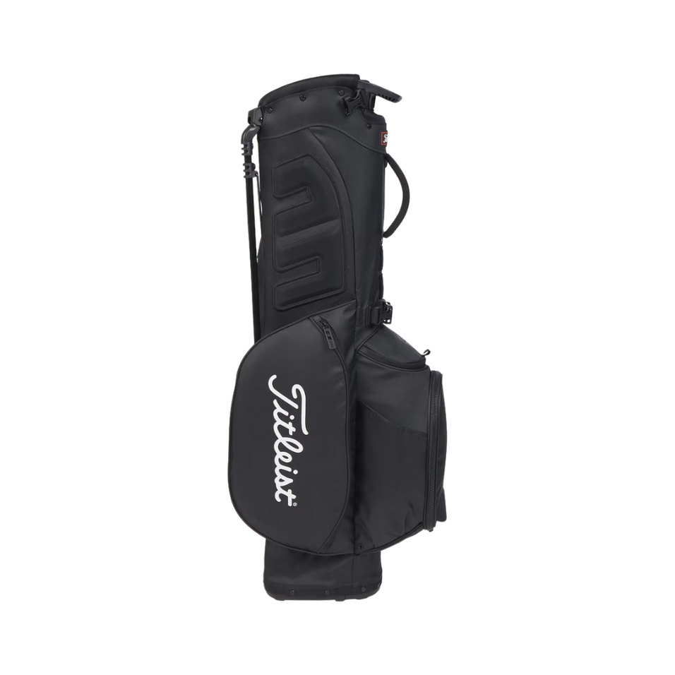 TITLEIST PLAYERS 4 STAND BAG - BLACK