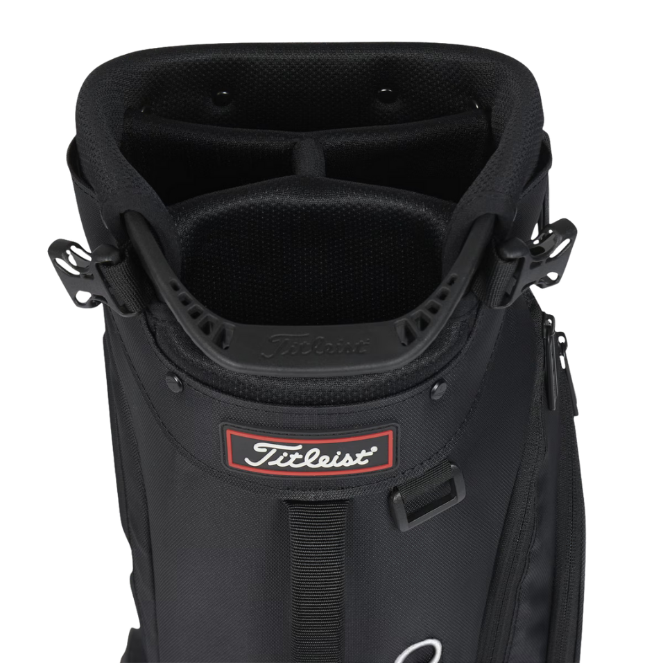 TITLEIST PLAYERS 4 STAND BAG - BLACK