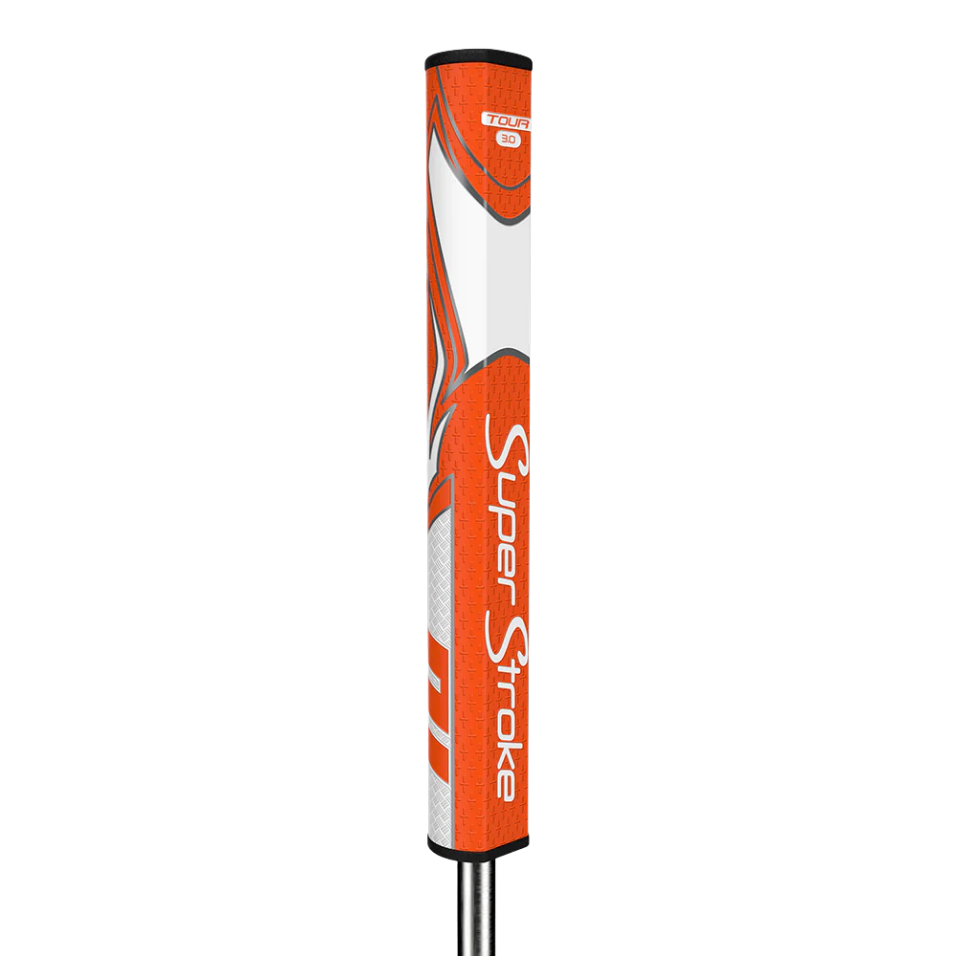 SUPER STROKE TOUR ZENERGY 3.0 PUTTER GRIP - ORANGE/WHITE