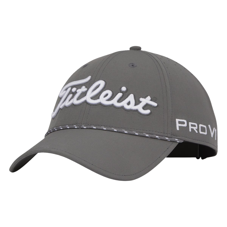 TITLEIST TOUR BREEZER CAP - CHARCOAL/WHITE