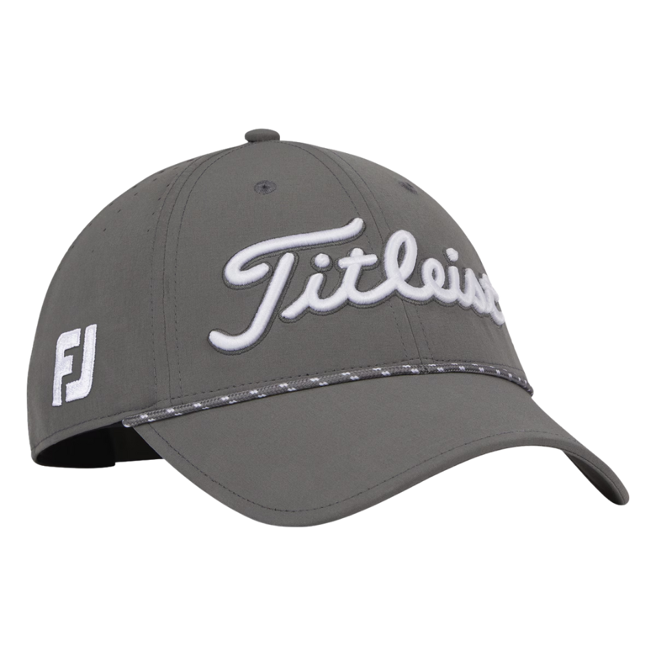 TITLEIST TOUR BREEZER CAP - CHARCOAL/WHITE