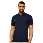 HUGO BOSS TS GOC BIRDIE MOCK POLO - DARK NAVY