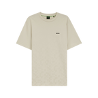HUGO BOSS TS GOC SWING AO SHIRT - BEIGE