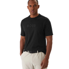 HUGO BOSS TS LOGO SHIRT - BLACK