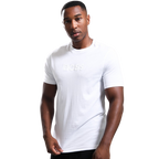 HUGO BOSS TS LOGO SHIRT - WHITE