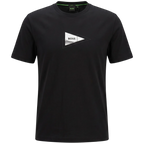 HUGO BOSS TS NETWORK PHOTO SHIRT - BLACK