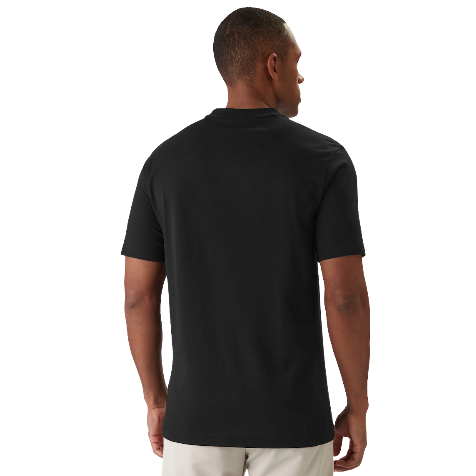 HUGO BOSS TS LOGO SHIRT - BLACK