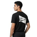 HUGO BOSS TS NETWORK PHOTO SHIRT - BLACK