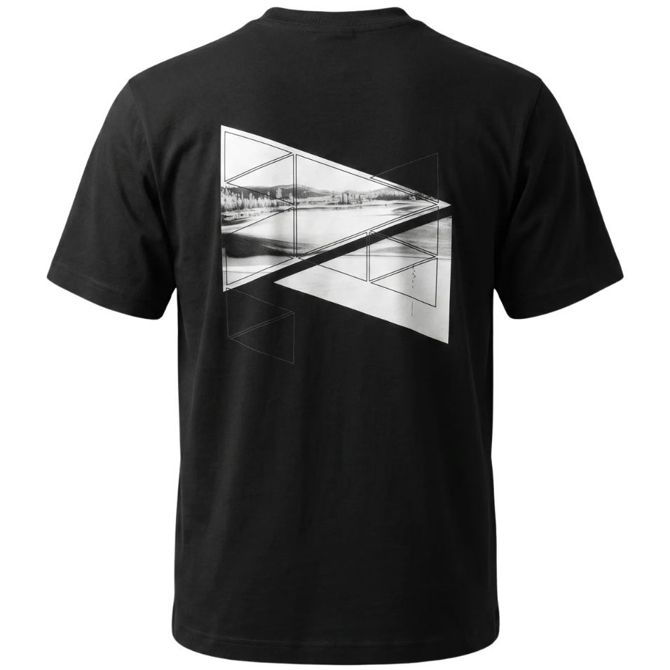 HUGO BOSS TS NETWORK PHOTO SHIRT - BLACK
