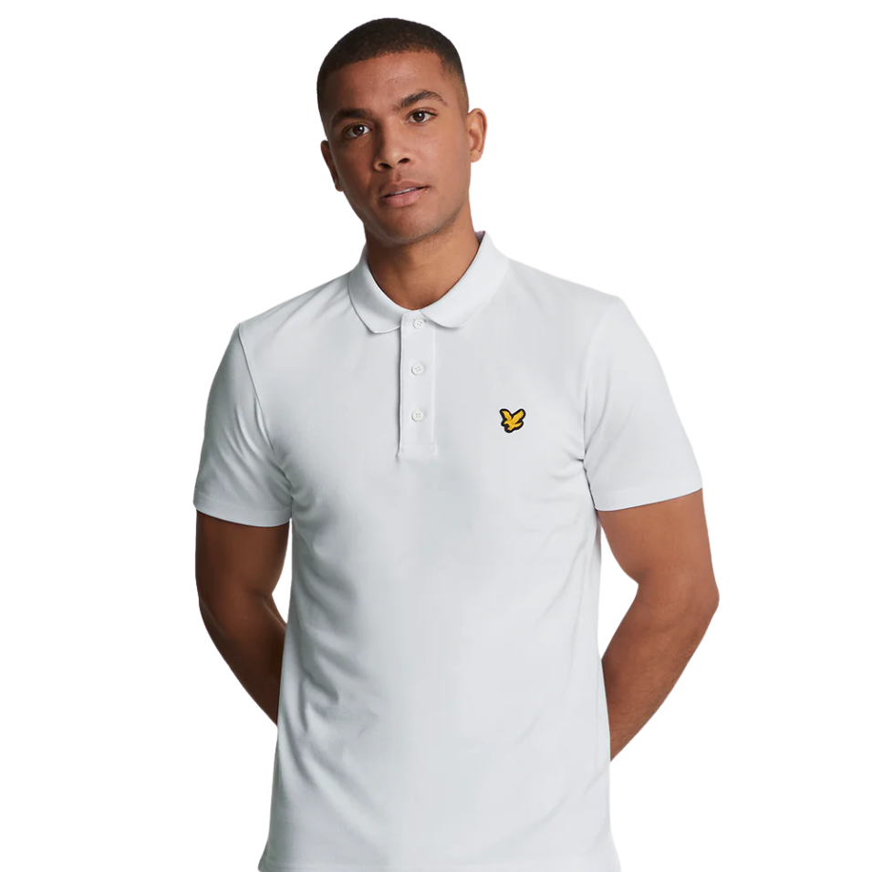 LYLE & SCOTT TECH POLO - WHITE