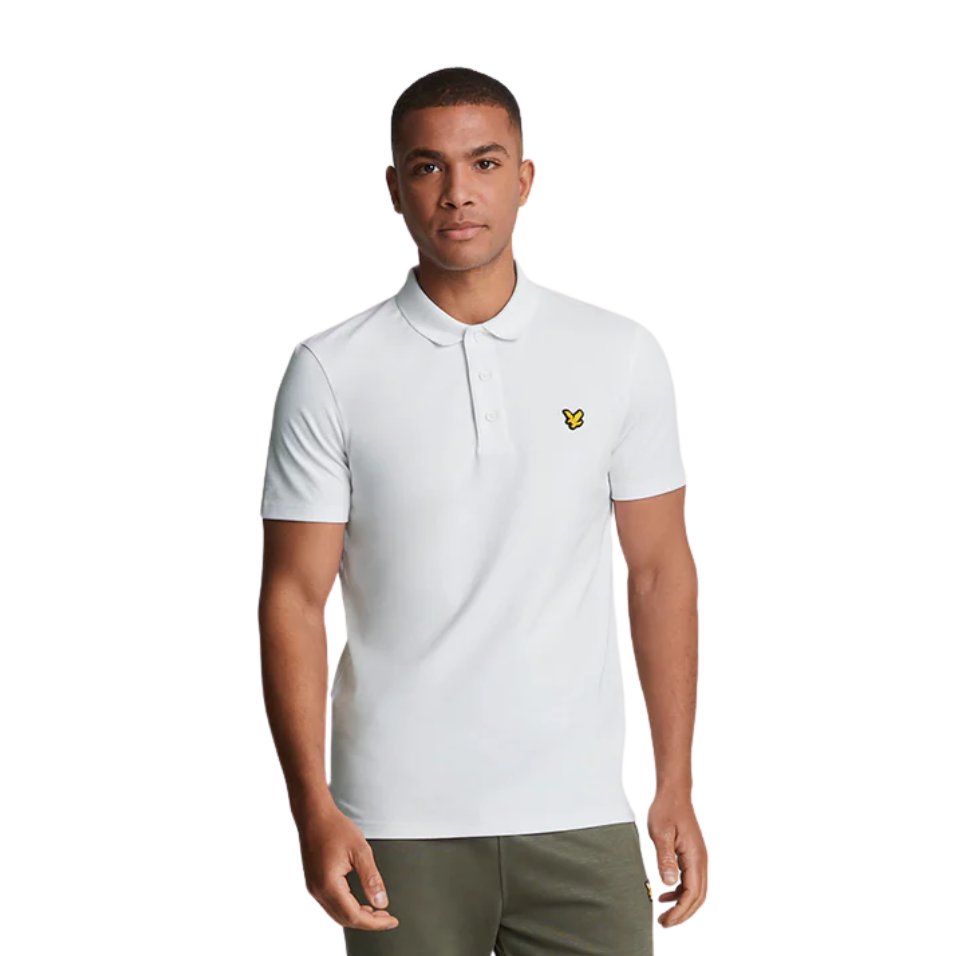 LYLE & SCOTT TECH POLO - WHITE