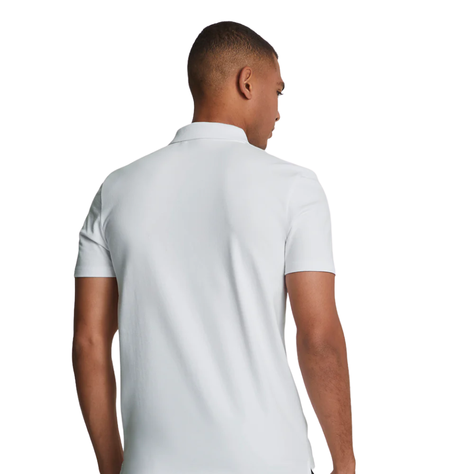 LYLE & SCOTT TECH POLO - WHITE