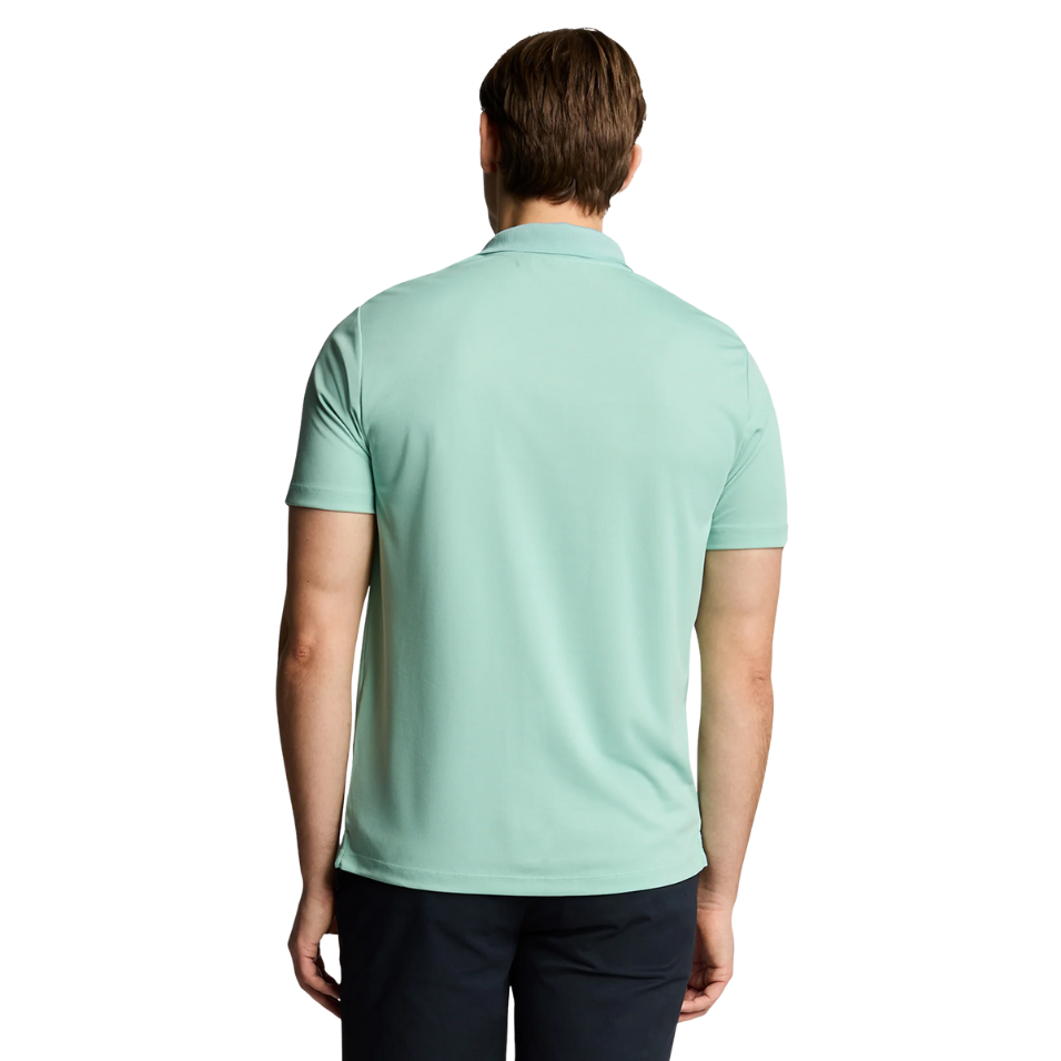 LYLE & SCOTT TECH POLO - MINERAL TURQUOISE
