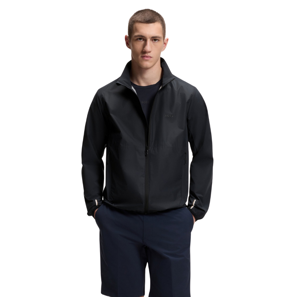 HUGO BOSS BIRDIE RAIN JACKET - DARK NAVY