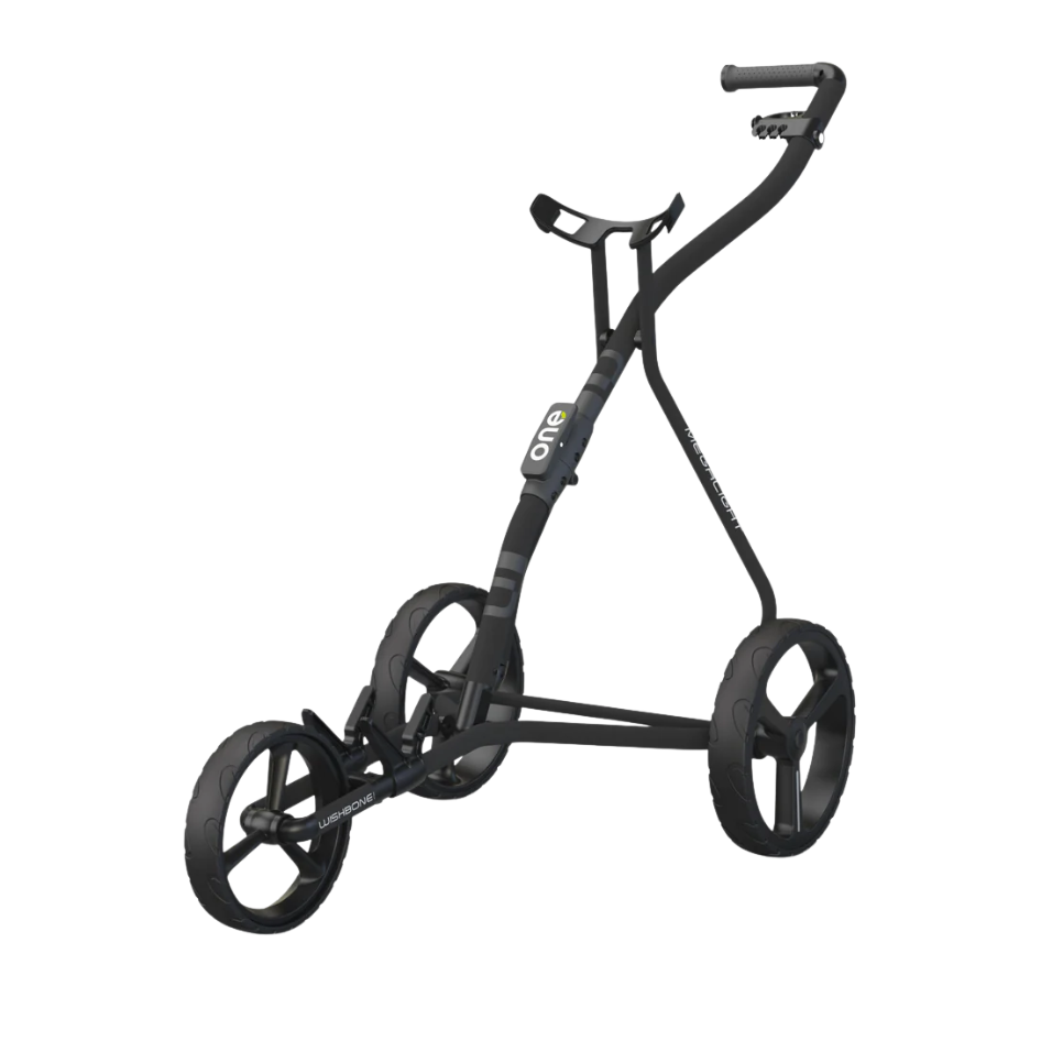 WISHBONE ONE PUSH CART - BLACK