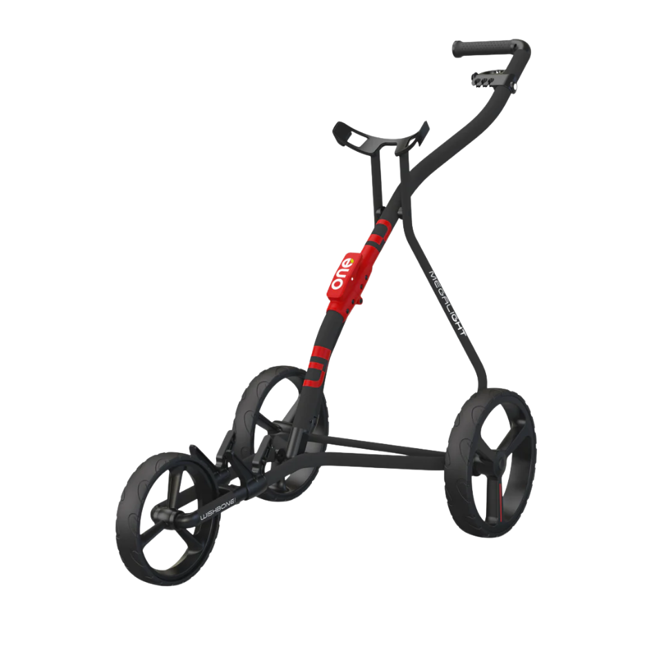 WISHBONE ONE PUSH CART - BLACK/RED