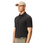MACADE ANTHRACITE FLIGHT POLO - BLACK